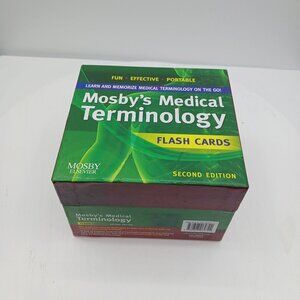 Mosby's Medical Terminology Flash Cards Second Edition - Fun Effective & Portabl